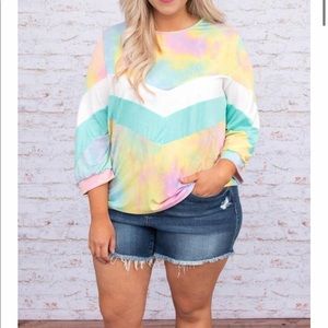 Tie Dye Top from Chic Soul